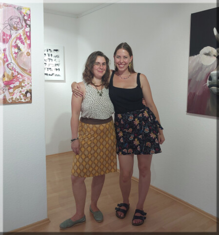 Alexa Ahrabian und Zoé Müller Alexa Ahrabian und Zoé Müller